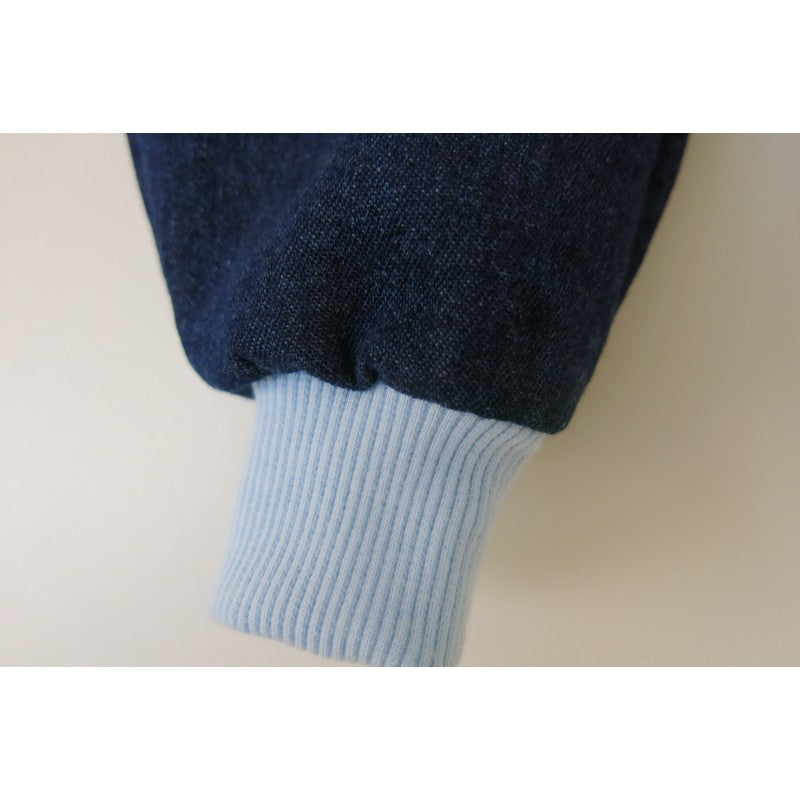 dünner Jeans - Pumphose Bündchen hellblau Gr. 62