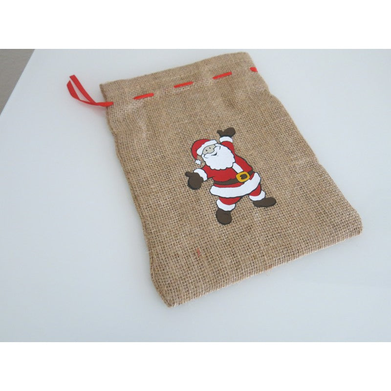Samichlaussäckli Jute beplottet