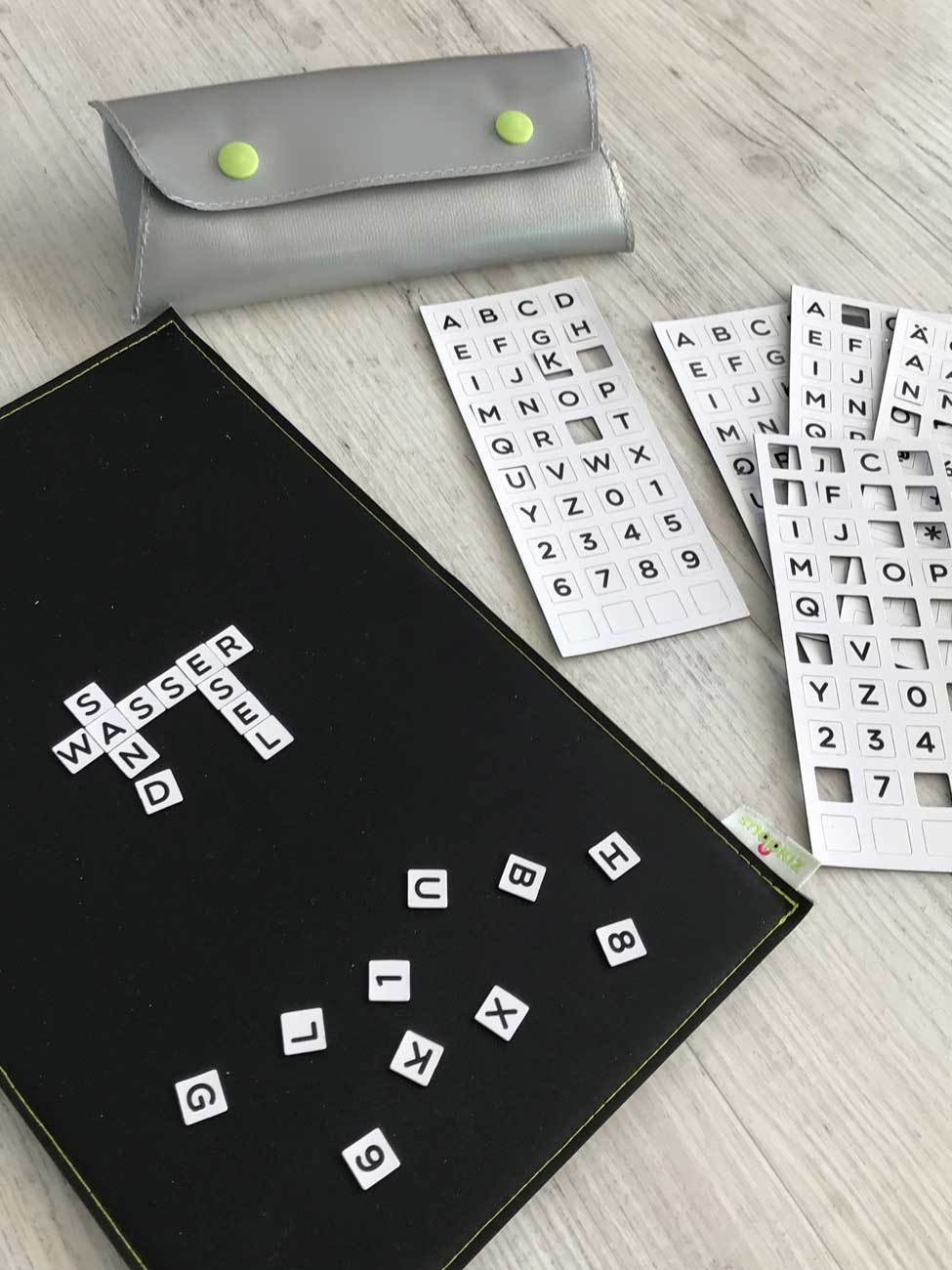 Magnetische Buchstaben & Zahlen-Spiele