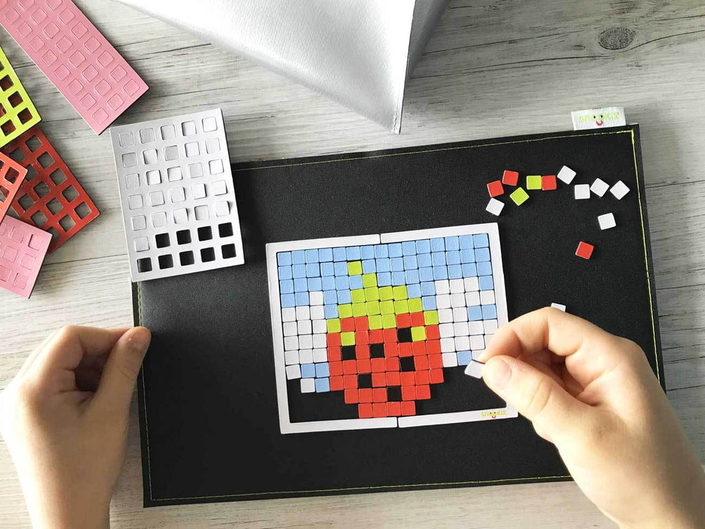 Magnetische Farbpixel