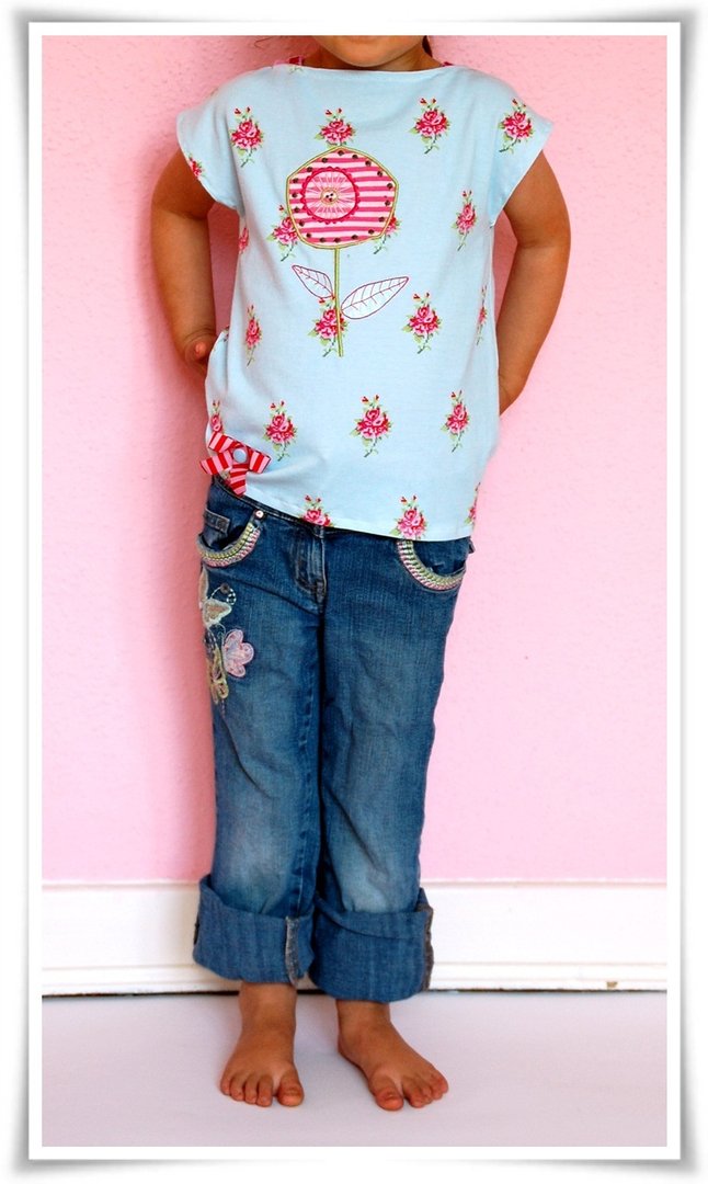 Papierschnittmuster No.7 Sommershirt Kinder
