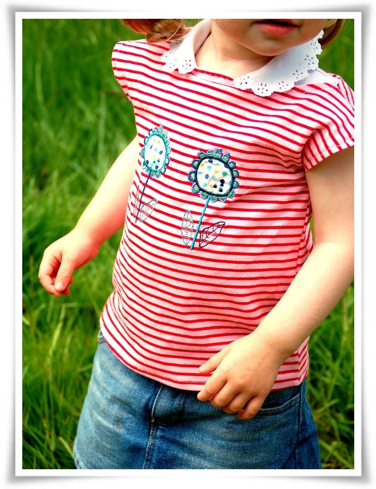 Papierschnittmuster No.7 Sommershirt Kinder