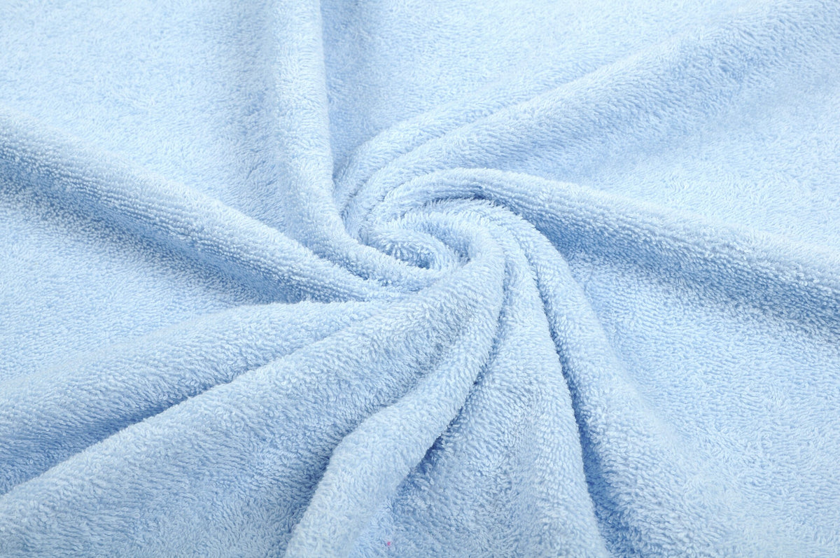 Frotteestoff hellblau