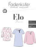 Papierschnittmuster Bluse Elo Damen