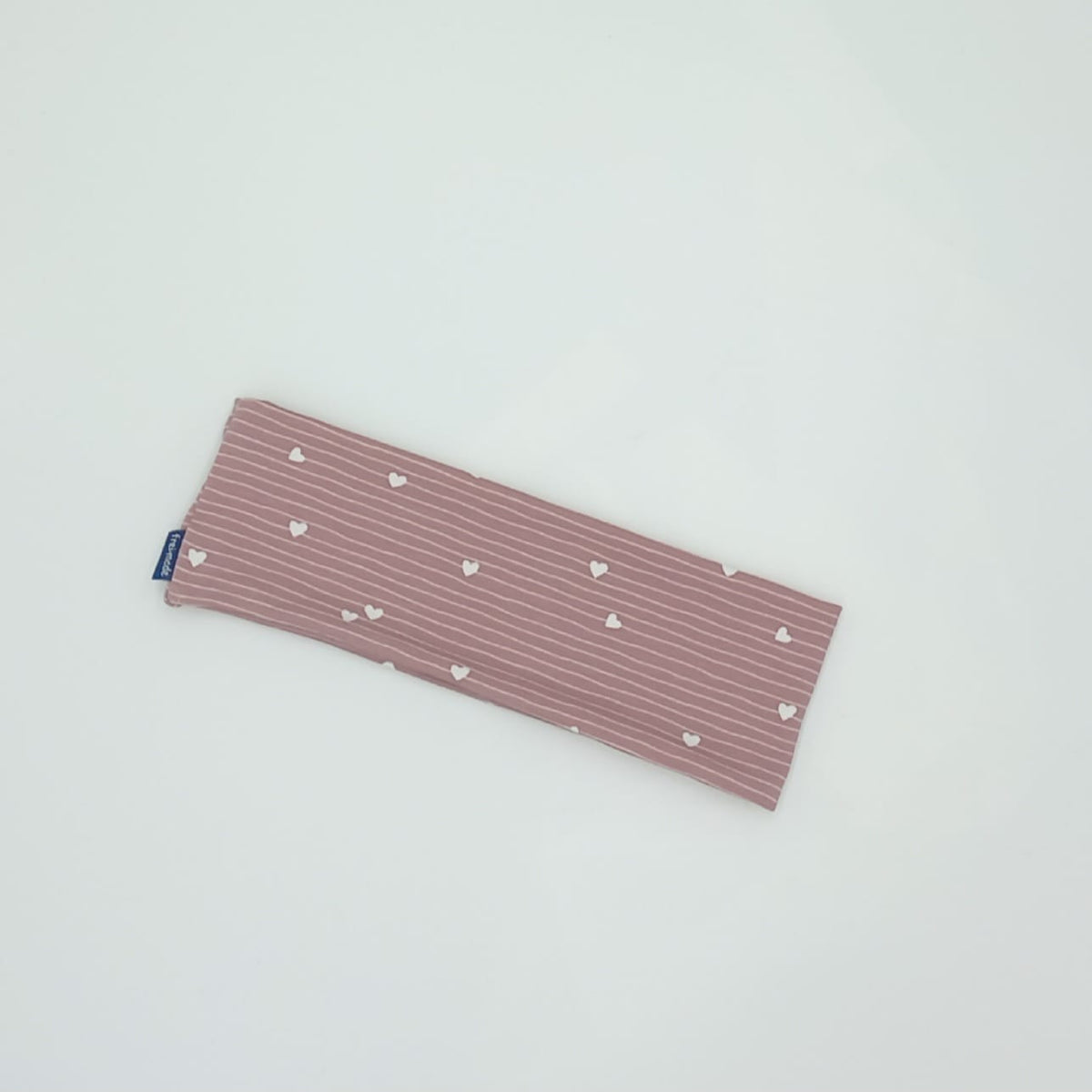 Stirnband Herzen altrosa