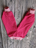 Pumphosen Punkte pink Gr. 74