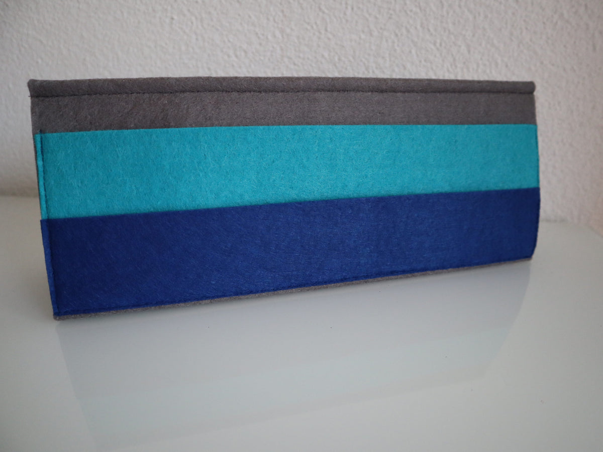 Kartenhalter blau türkis