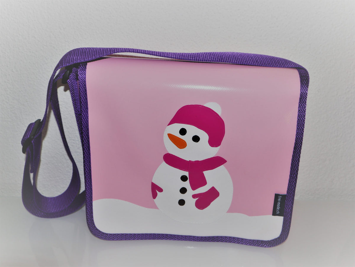 Kindergartentasche Schneemann