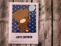 Geburtstagskarte Teddy