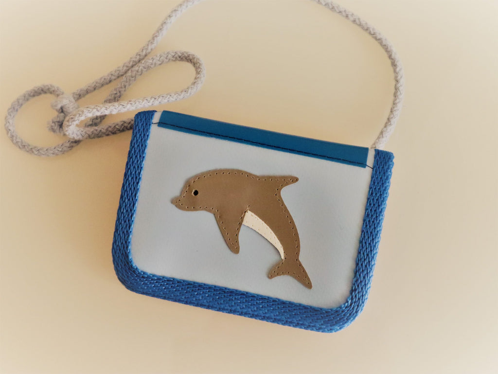 Portemonnaie blau Delfin