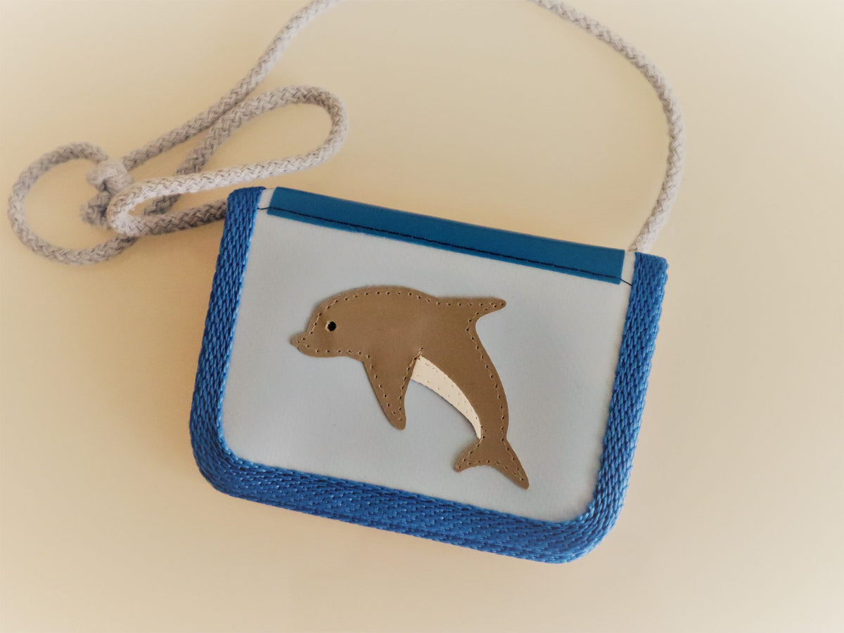 Portemonnaie blau Delfin