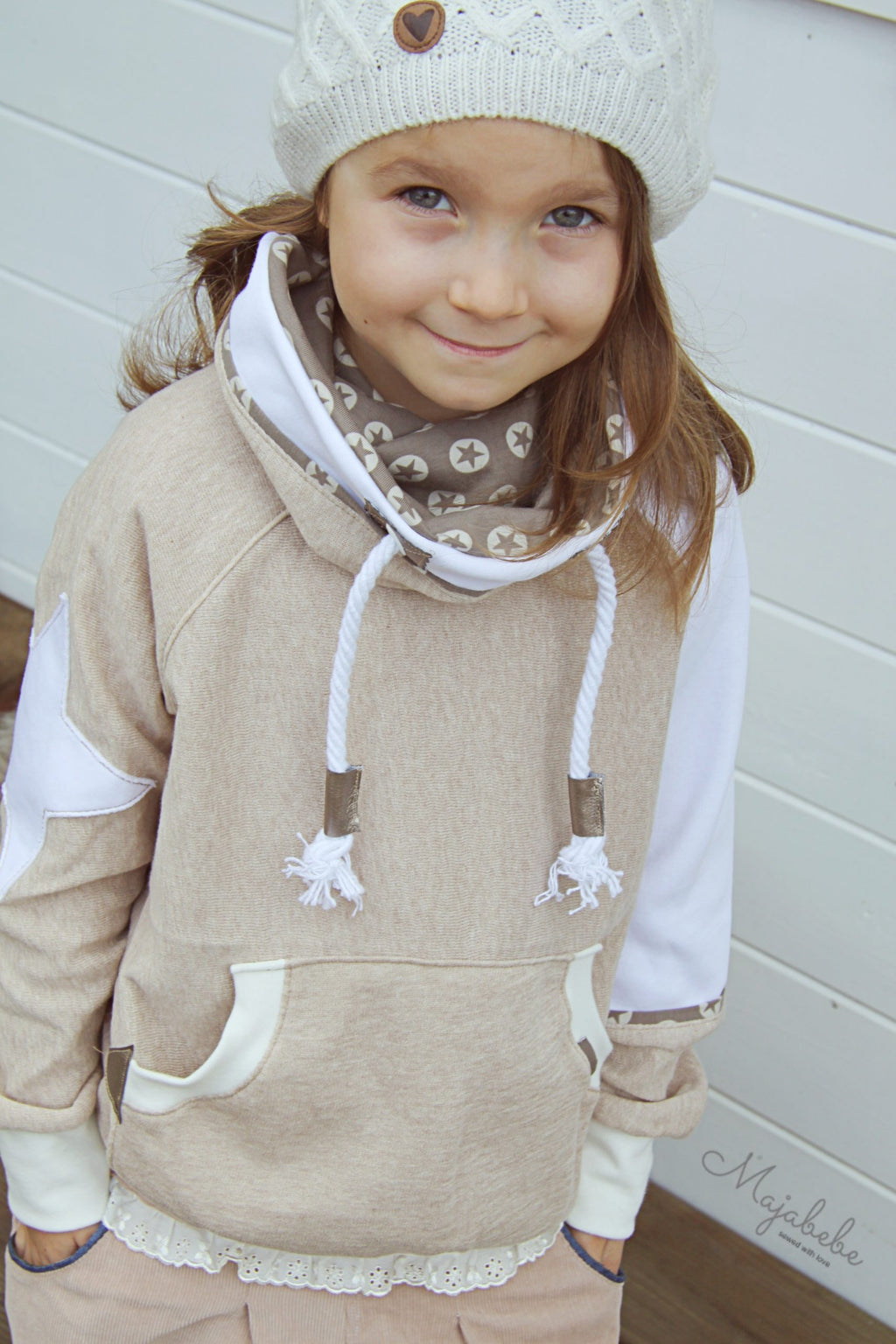 Papierschnittmuster  Noa Kinder