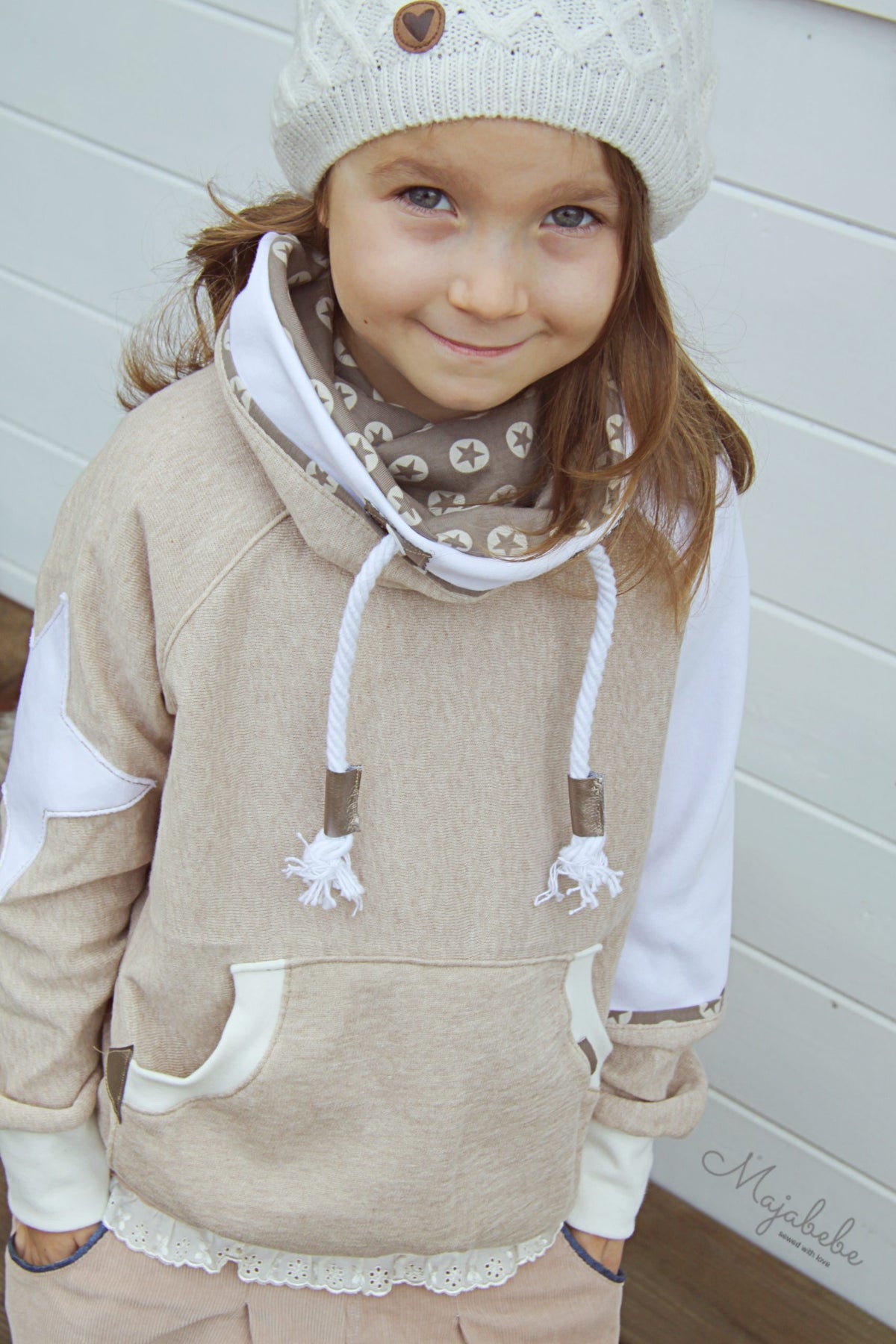 Papierschnittmuster  Noa Kinder