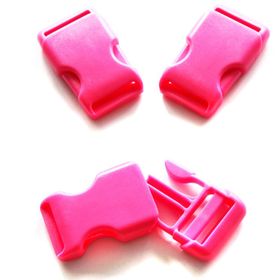 Steckschnalle pink 25mm