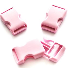 Steckschnalle rosa 25mm