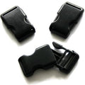 Steckschnalle schwarz 25mm