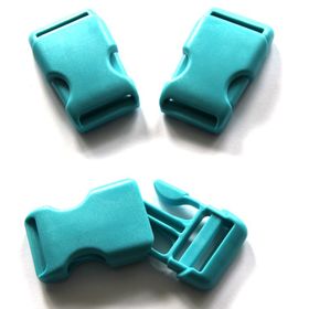 Steckschnalle türkis 25mm