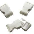 Steckschnalle weiss 25mm