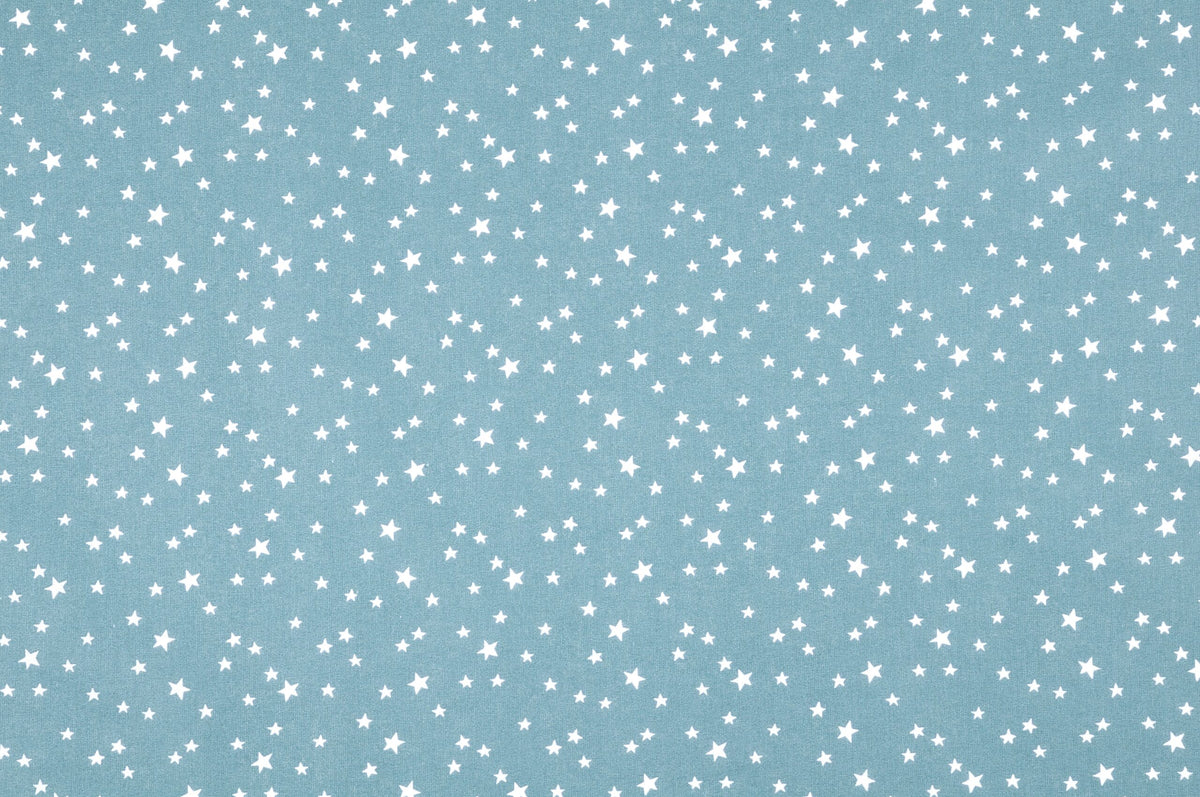 Sterne bleu - beschichtete Baumwolle