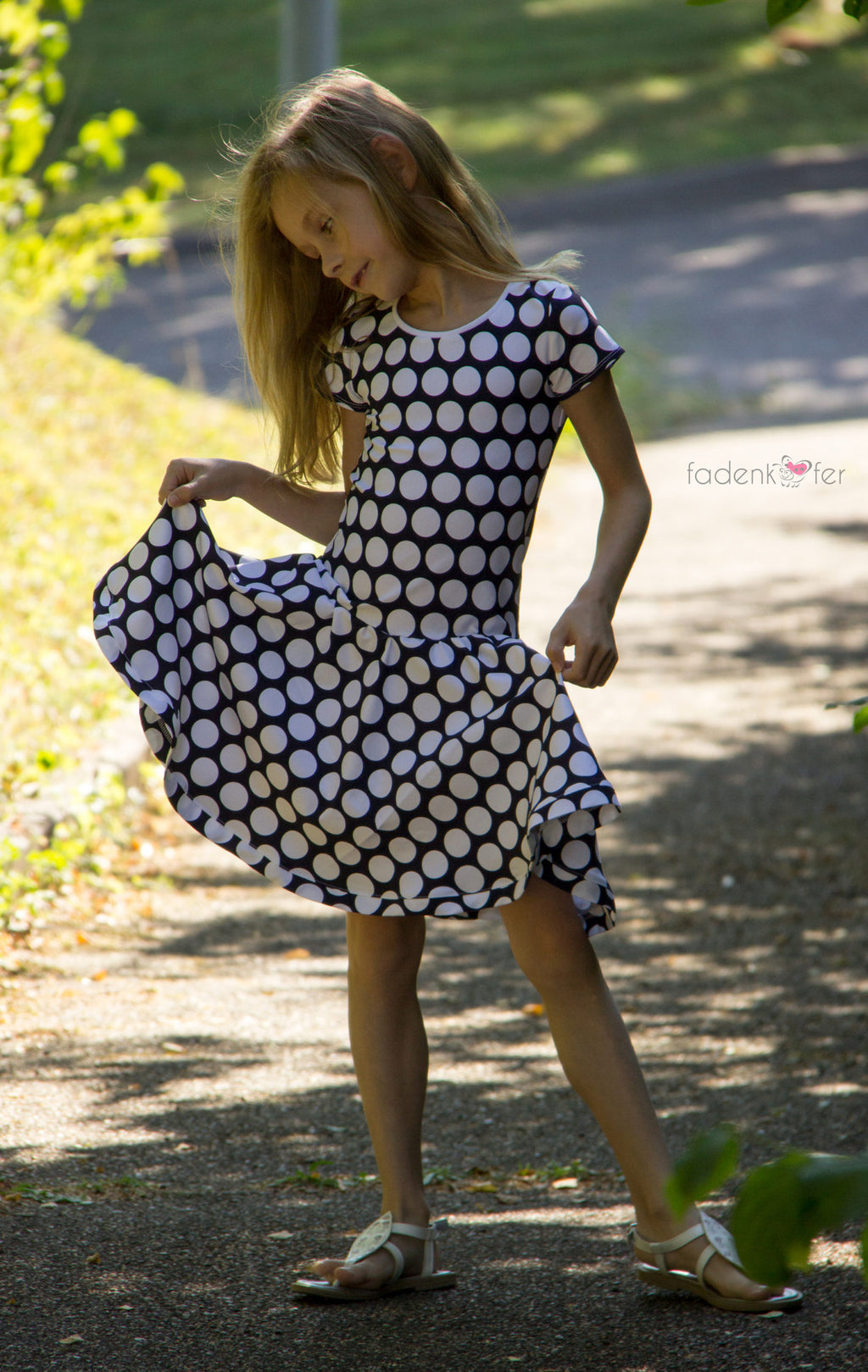 Papierschnittmuster Kleid Mary Lou Kinder