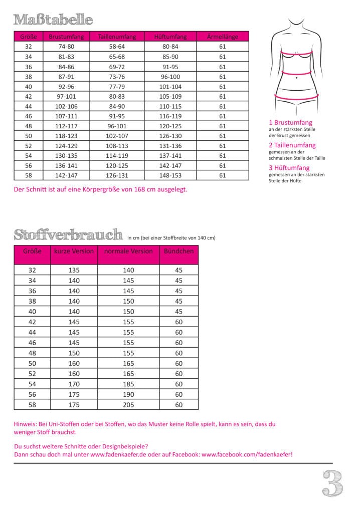 Papierschnittmuster Basic-Pullover Damen