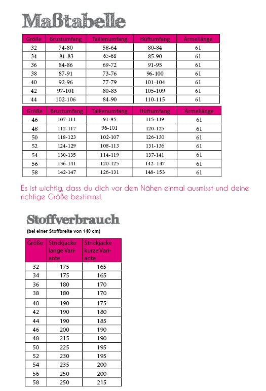 Papierschnittmuster Minna Damen