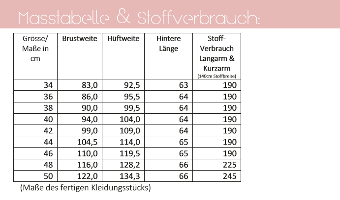 Papierschnittmuster No.41 Wickelshirt