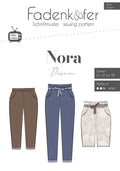 Papierschnittmuster Hose Nora - Fadenkäfer