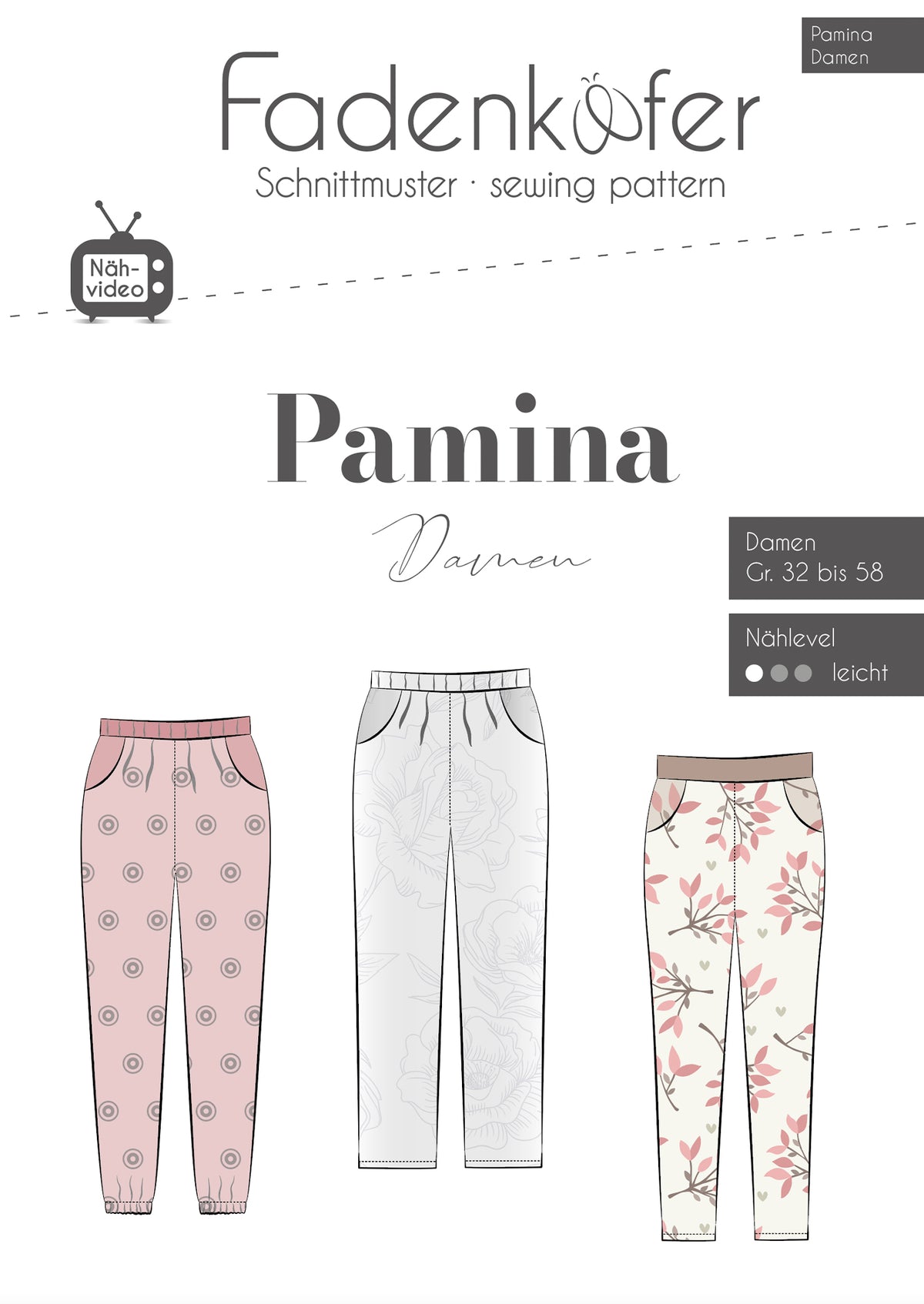 Papierschnittmuster Pamina Damen