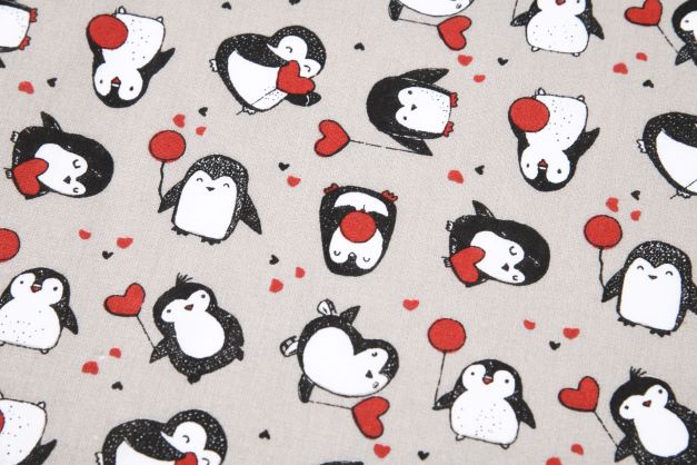 Baumwolle/Webware Pinguin