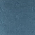 Musselin gestickte Blumen blau