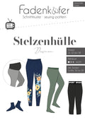 Papierschnittmuster Stelzenhülle Damen - Fadenkäfer