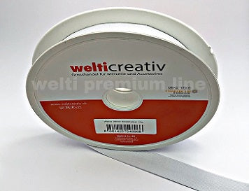 Elastisches Einziehband, 20mm, weiss