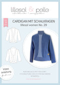 Papierschnittmuster No.29 Cardigan mit Schalkragen