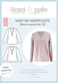 Papierschnittmuster No.53 Shirt mit Knopfleiste