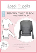 Papierschnittmuster No.87 Fledermausshirt "Murcia"