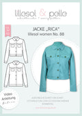 Papierschnittmuster No.88 Jacke  "Rica"