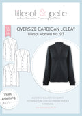 Papierschnittmuster No.93 Cardigan "Clea"