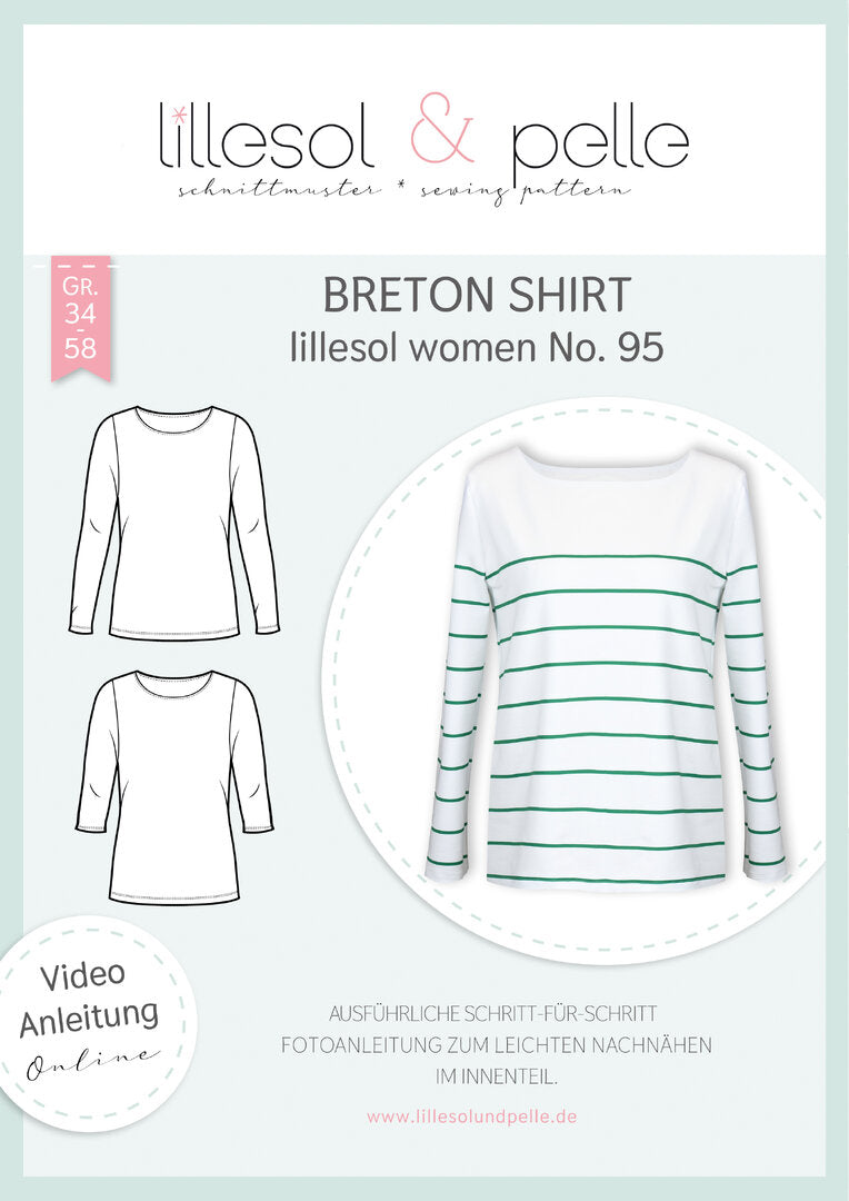 Papierschnittmuster No.95 Breton Shirt