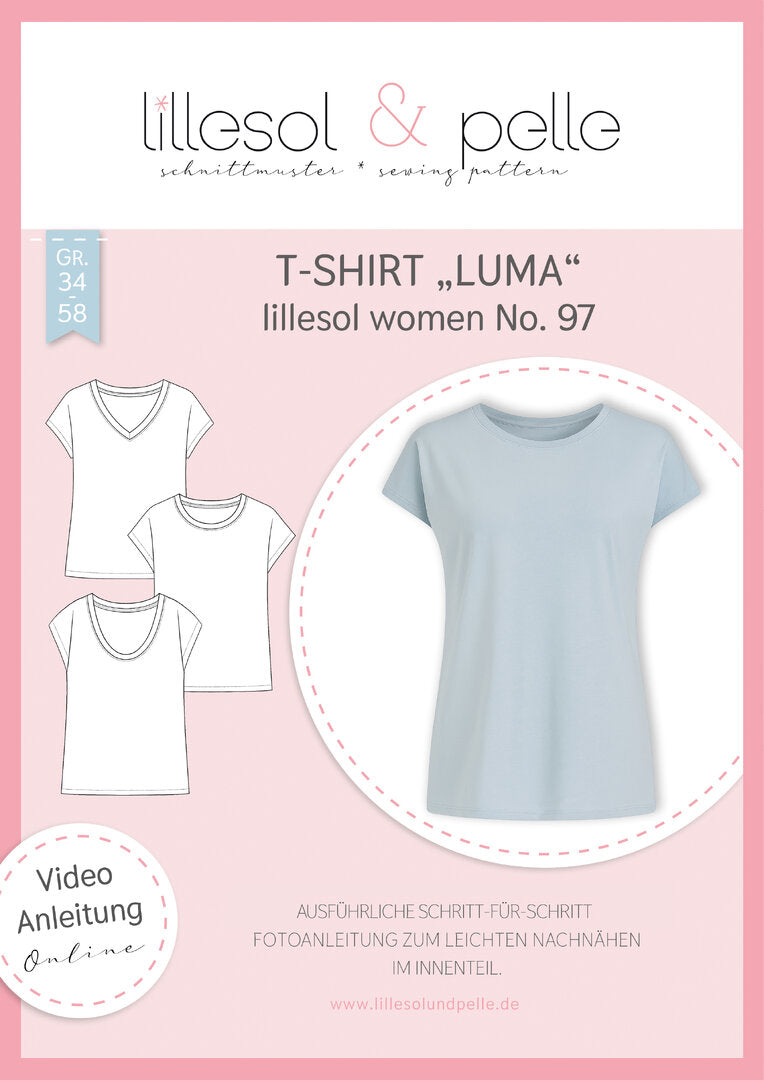 Papierschnittmuster No.97 T-Shirt "Luma"