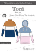 Papierschnittmuster Hoodie Toni Kinder