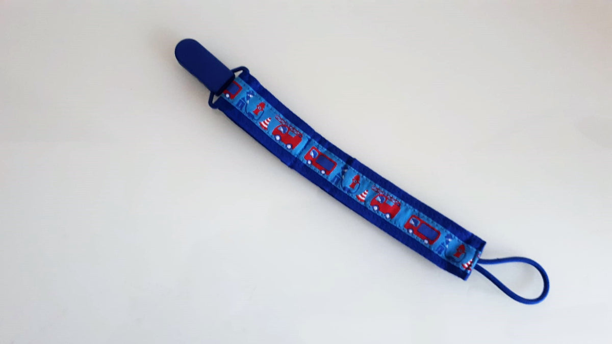 Nuggi-/Spielzeugband Feuerwehr