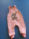 Latzhose Elefäntchen rosa Gr. 74
