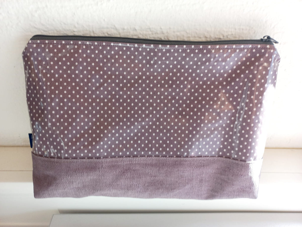 Necessaire Punkte mauve