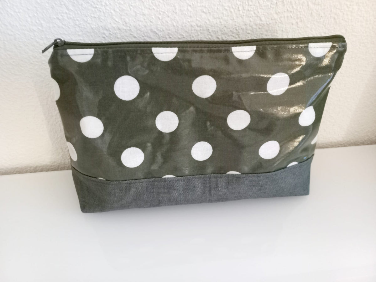 Necessaire Punkte khaki
