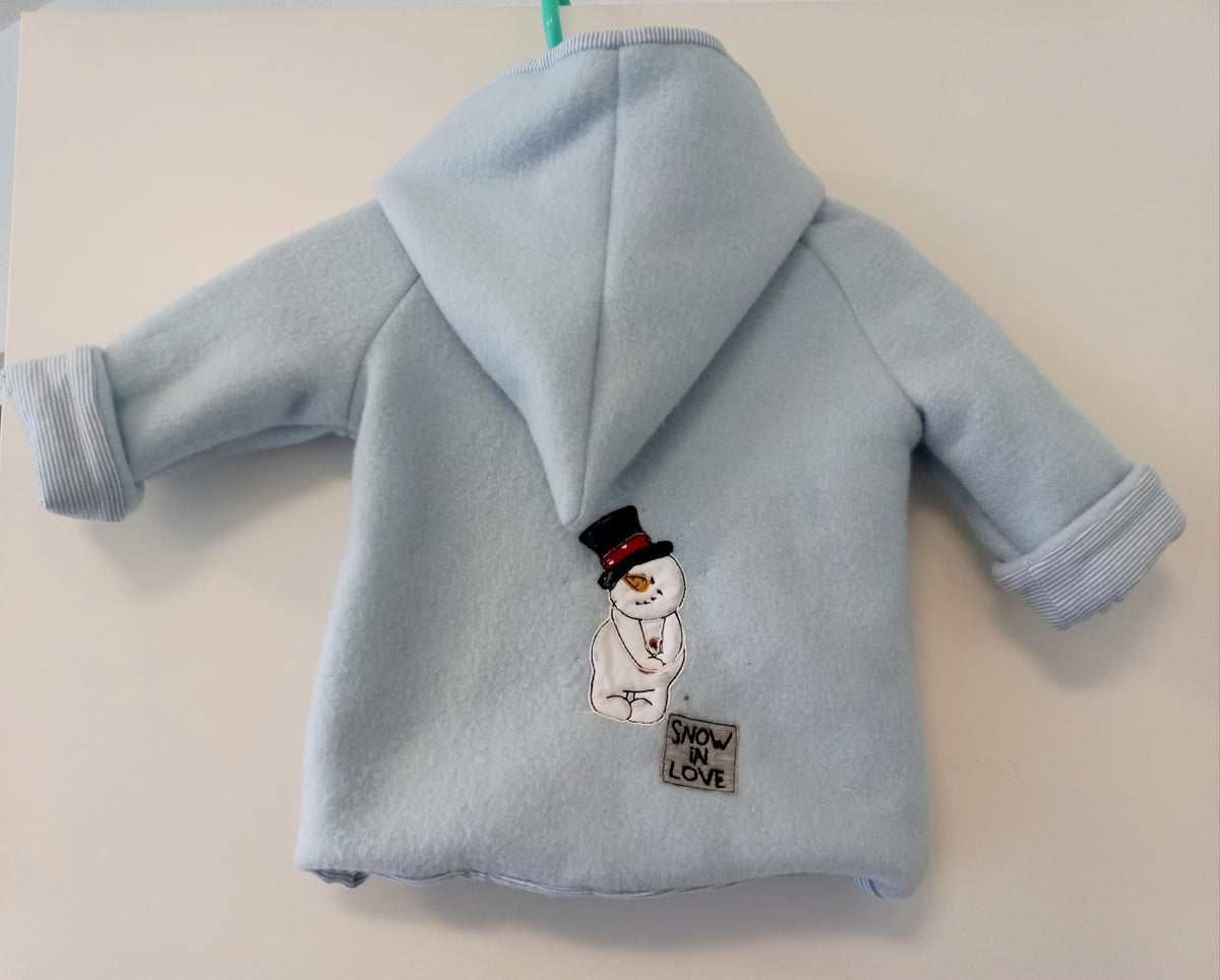 Jacke Gr. 68 Schneemann