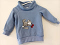 Pullover Gr. 74 - Wölfchen