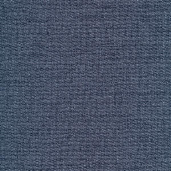 Beschichtetes Leinen basic denim blue (Au Maison)-