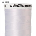 Mettler Polysheen Stickgarn 800m Nr. 40 cl 0015 weiss