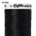 Mettler Polysheen Stickgarn 800m Nr. 40 cl 0020 schwarz